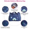 4Pcs Diaper Bag Tote Set Baby Napping Changing Bag Shoulder Mummy Bag