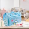 4Pcs Diaper Bag Tote Set Baby Napping Changing Bag Shoulder Mummy Bag