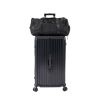 Luggage Set 4 pcs (20"/24"/29"/Travel Bag), PC+ABS Durable Lightweight Luggage with Collapsible Cup Holder, 360¬∞ Silent Spinner Wheels, TSA Lock, Bla