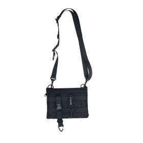 One-shoulder Boys Mechanical Style Workwear Satchel (Option: Black Without Lanyard)