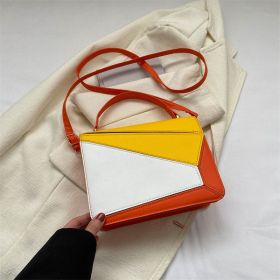 Simple Fashion Crossbody New Shoulder Bag (Color: Orange)