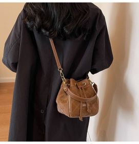 Fashion Shoulder Women's Cross-body Bag (Color: Brown)