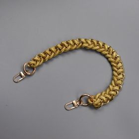 Women's Bag Woven Bag With 40cm Short With Buckle Can Be Mobile Phone Charm (Option: Old Version Gold-40cm)