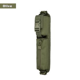 Tactical Molle Accessory Bag For Men And Women; Multi-Purpose Wear -resistant Backpack Shoulder Bag With Adjustable Strap For Outdoor Hunting Camping (Color: olive)