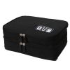 Waterproof Multi-Function Digital Package Headphone Storage Box Cable Organizer Bag USB Storage Bag Cable Cord Organizer Bag Cable Organizer Travel Ba