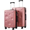 Hardshell Luggage Sets 2 Pieces 24"+28" Expandable Luggages Spinner Suitcase with TSA Lock Lightweight