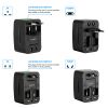 Universal Travel Adapter AC Power Plug Adapter US UK EU