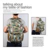 Camouflage Travel Backpack Outdoor Camping Mountaineering Bag