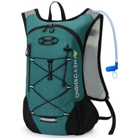 Fashion Portable 2L Water Bag Backpack (Option: Emerald Green-Below 20L)