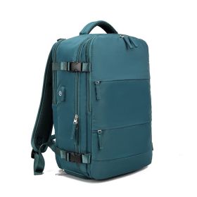 Large Capacity Nylon Travel Waterproof Outdoor Dry Wet Separation Backpack Lightweight Multi-function Bag (Option: Blue-18 Inch)